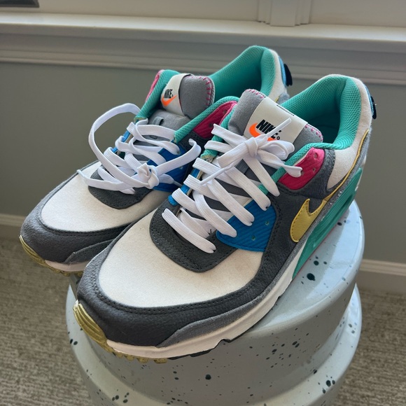 Nike Multicolor Air Max 90 Sneakers Air Sprung - Picture 1 of 11